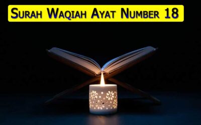Surah Waqiah Ayat 18 (Verse) With Urdu & English Translation
