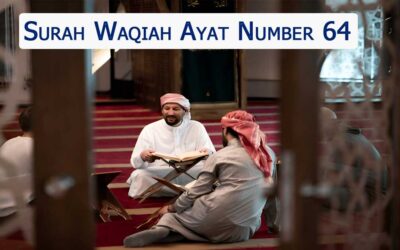 Surah Waqiah Ayat 64 (Verse) With Urdu & English Translation