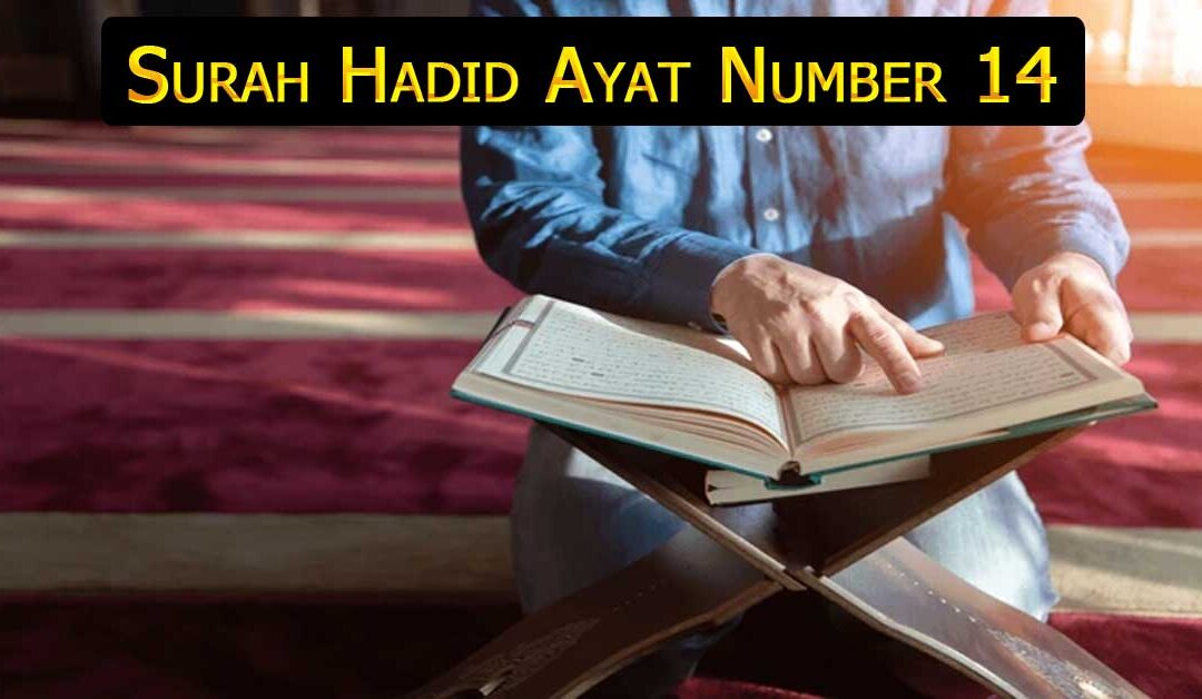 Surah Hadid Ayat Number 14
