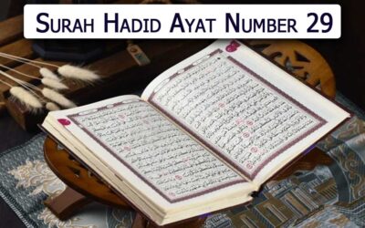 Surah Hadid Ayat 29 (Verse) With Urdu & English Translation
