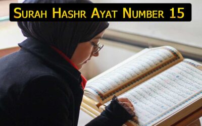 Surah Hashr Ayat 15 (Verse) With Urdu & English Translation