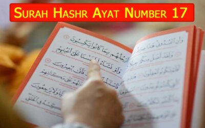 Surah Hashr Ayat 17 (Verse) With Urdu & English Translation