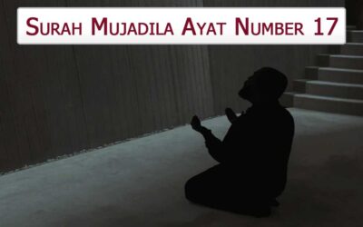 Surah Mujadila Ayat 17 (Verse) With Urdu & English Translation