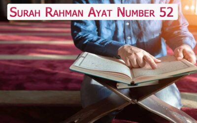 Surah Rahman Ayat 52 (Verse) With Urdu & English Translation