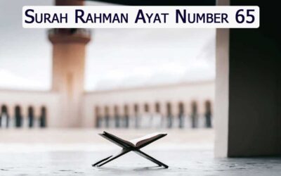 Surah Rahman Ayat 65 (Verse) With Urdu & English Translation