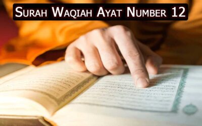 Surah Waqiah Ayat 12 (Verse) With Urdu & English Translation