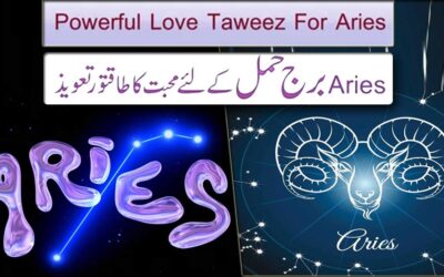 Powerful Love Taweez For Aries